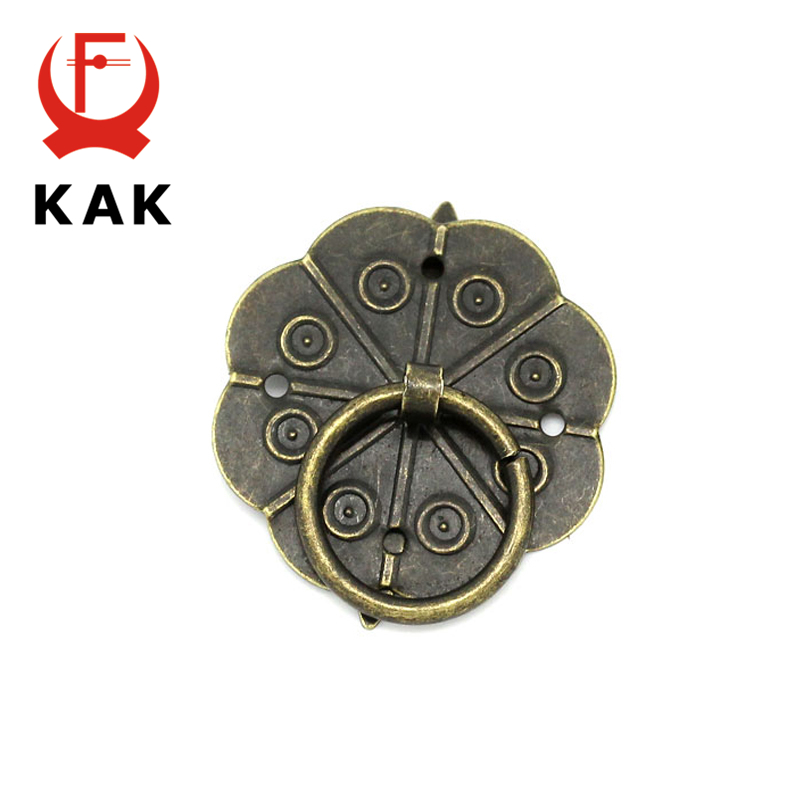 Furniture Hardware Photos - KAK 10 шт., классические бронзовые ручки