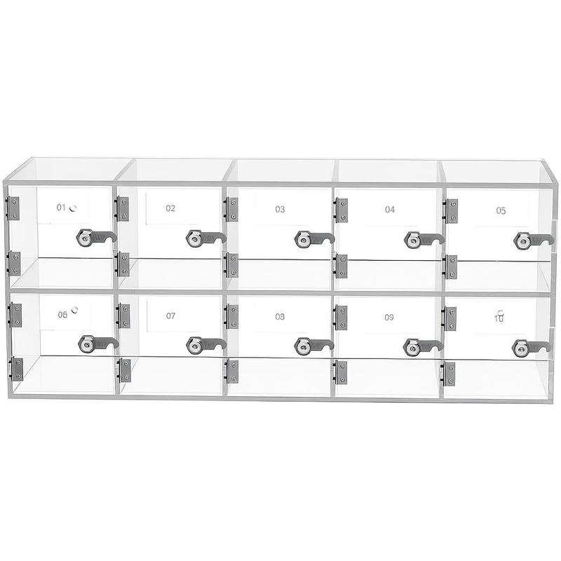 Cabinet Lock Key - Шкафчик для хранения мобильных телефонов, 10