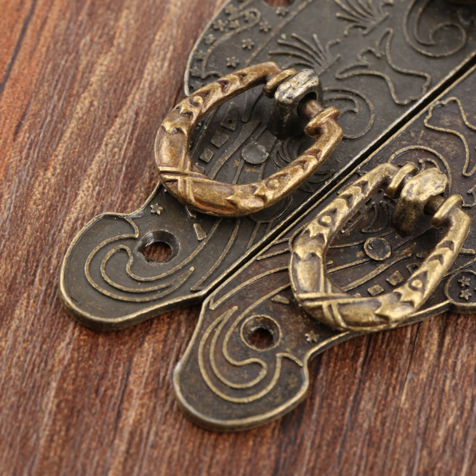 Furniture Hardware Vintage - 1 шт. Антикварная защелка-замок для коробок,