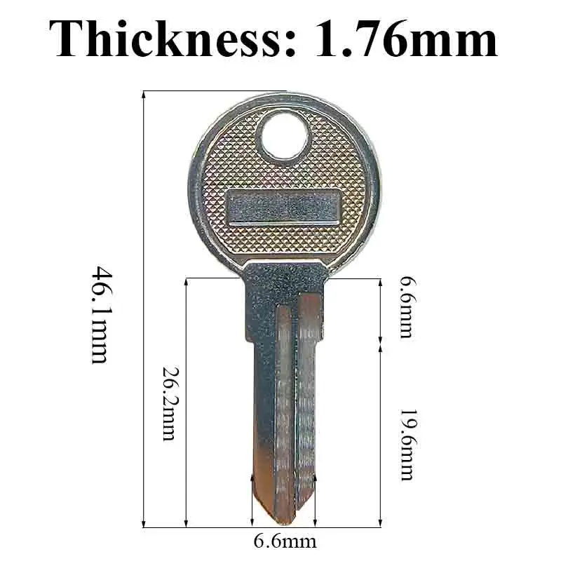 Cabinet Lock Key - 5-100 шт. AB43 ABUS Hi-Rel Заготовки