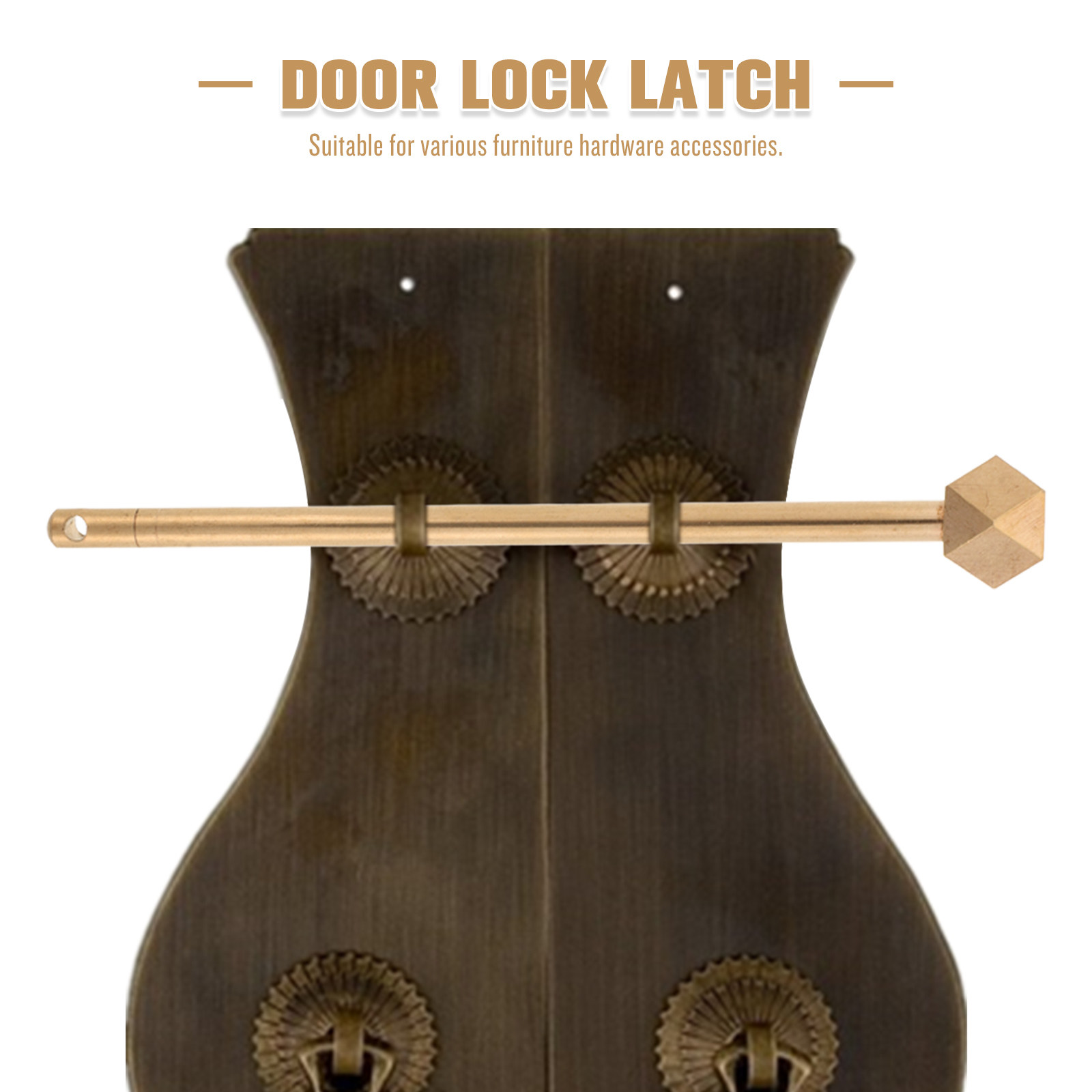 Латунный замок-шпингалет для ш – обзор и цена Furniture Hardware Latch