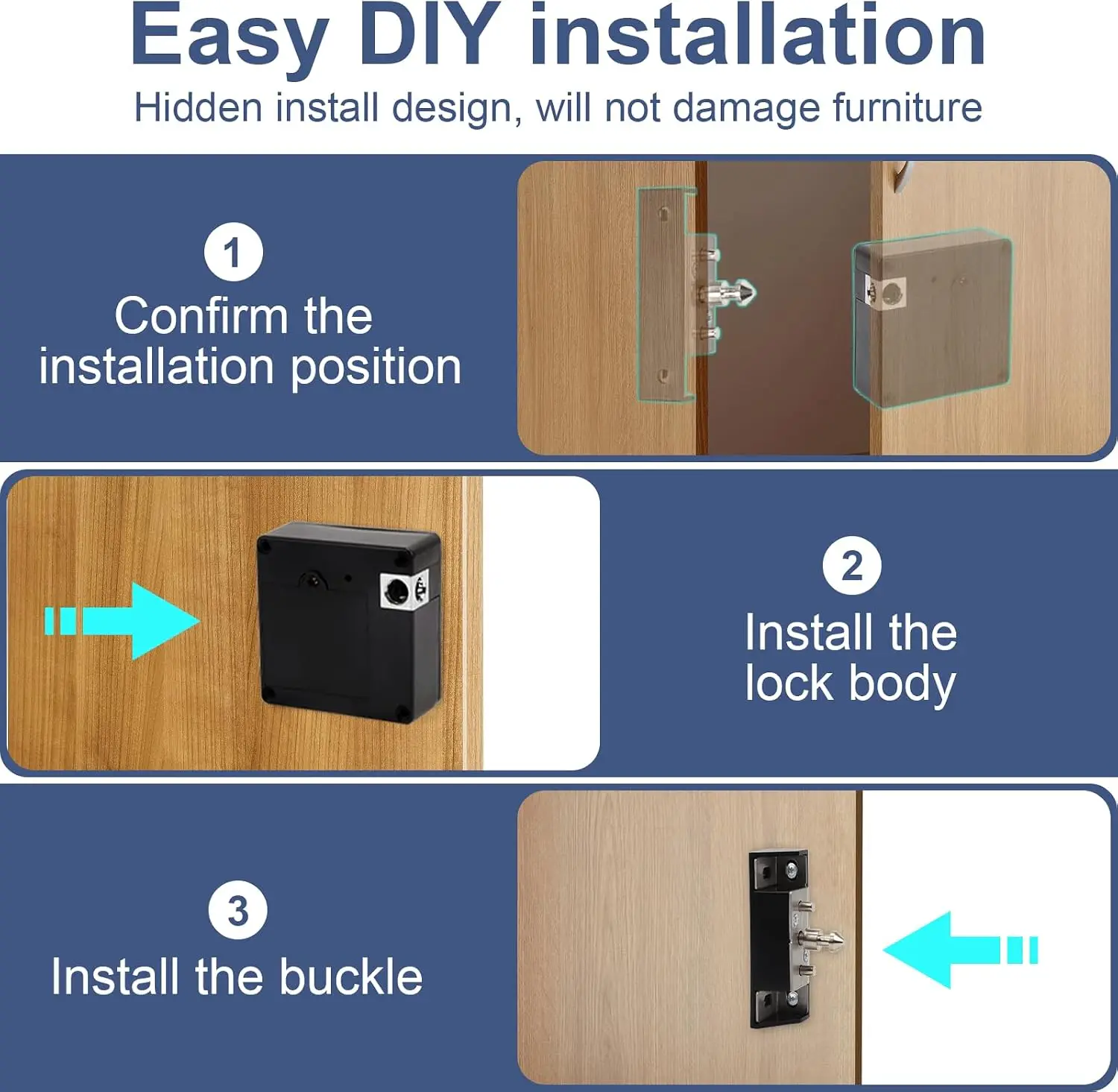 Электронный замок для умного ш – обзор и цена Furniture Hardware Latch