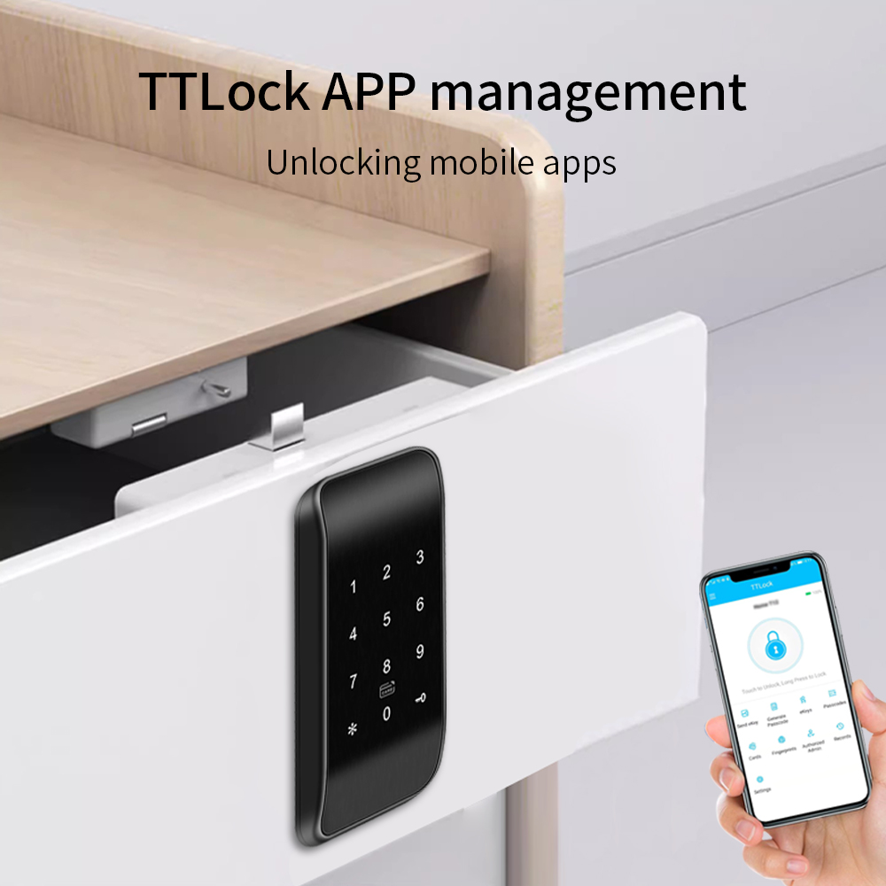 TTLOCK 13,56 МГц замок ящика с – обзор и цена Furniture Hardware Latch