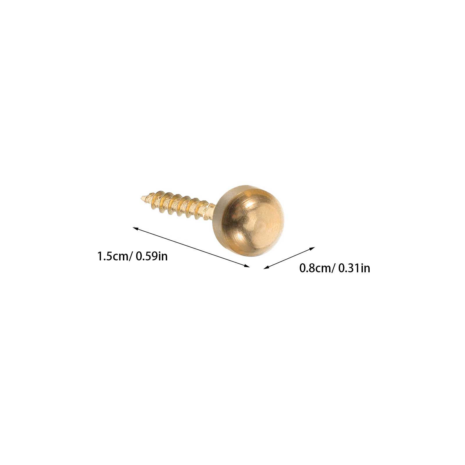 16 шт. медных саморезов с деко – обзор и цена Furniture Hardware Fixing Screws