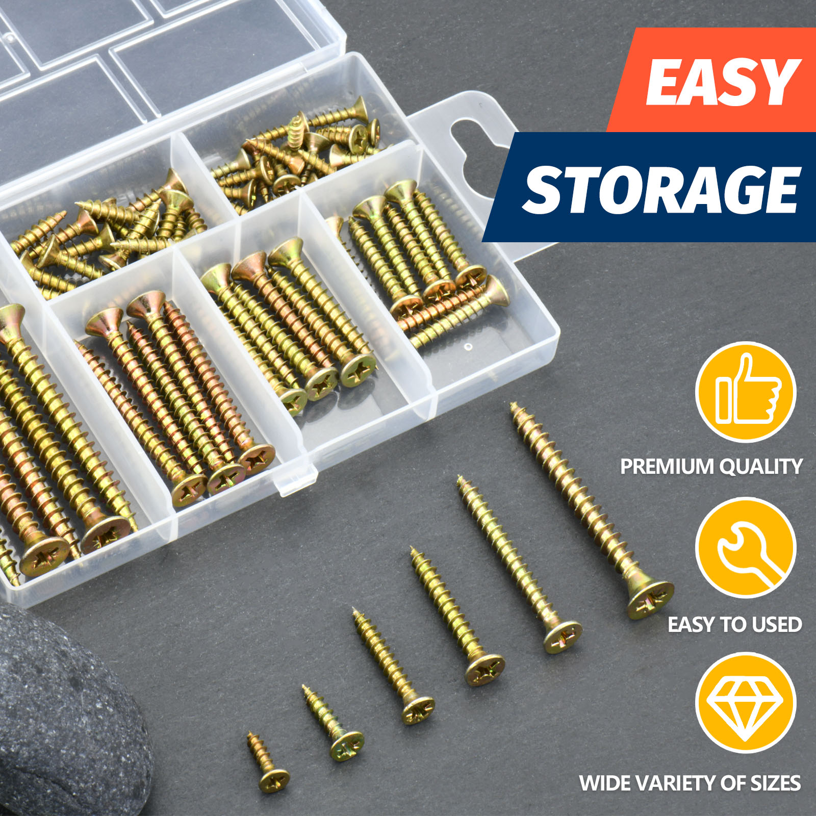 Комплект винтов по дереву высо – обзор и цена Furniture Hardware Fixing Screws