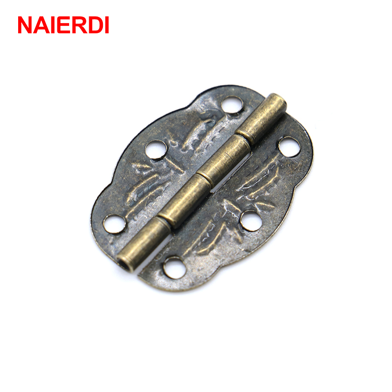 20 шт. NAIERDI бронзовые шарни – обзор и цена Furniture Hardware Vintage