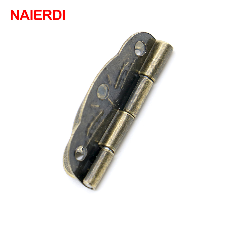 20 шт. NAIERDI бронзовые шарни – обзор и цена Furniture Hardware Vintage